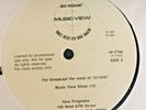 RADIO SHOW:MUSIC VIEW LP/45 12/7/87 RED HOT CHILI PEPPERS & CIRCLE JERKS FEATURE