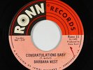 Crossover/Deep Soul 45 - Barbara West - Congratulations Baby - Ronn - mp3