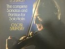 RARE OSCAR SHUMSKY BACH Unaccompanied Sonatas & Partitas 3LPs ALHB 306 NM slh