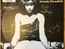 The Damned Grimly Fiendish Fully Signed White Vinyl 12