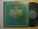 NEW ORDER Ceremony RARE AUSSIE 12
