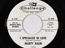 Northern Soul 45 - Marty Balin - I Specialize In Love - Challenge - VG+ mp3