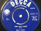 Billy Fury - Time Has Come UK 45 7