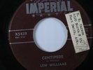 Rockabilly 45 LEW WILLIAMS Centipede IMPERIAL HEAR