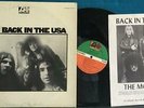 MC5 BACK IN THE USA ORIG 1970 LP w/PROMO MAGAZINE AD KRAMER STOOGES DETROIT PUNK