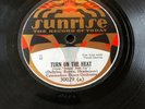 RARE LABEL Sunrise by Grey Gull studio HOT Jazz Dance Band 78 “Turn Up The Heat”