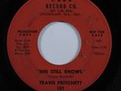 Rockabilly Popcorn 45 TRAVIS PRITCHETT She Still Knows WABO promo HEAR
