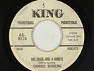 Northern/Deep Soul 45 - Charles Spurling - She Cried Just A Minute - King - mp3