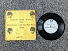 THE BEATLES 1963 CHRISTMAS UK FAN CLUB FLEXI DISC + NEWSLETTER SLEEVE MINT-