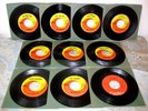 THE BEATLES Ten Orig Capitol 45's Paperback Writer/Lady Madonna etc. Nice Lot