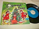 DAVID SEVILLE & CHIPMUNKS-THE CHIPMUNK SONG/ALVIN'S HARMONICA NM/VG+ VINYL 45+PS