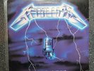 METALLICA - Ride The Lightning LP Vinyl 1984 Megaforce/Elektra 84 w/Inner sleev