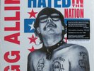 GG Allin - Hated In The Nation LP Sick Punk Vinyl Album - G.G. RECORD + DL BONUS