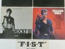 STALLONE MOVIE SOUNDTRACK VINYL ALBUMS ROCKY 1,2,3,COBRA, FIST
