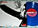 LED ZEPPELIN = DEBUT Rare Blue Vinyl Spain Estereo Reissue Mint Unused
