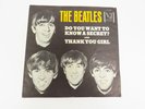 BEATLES DO YOU WANT TO KNOW A SECRET AND THANK YOU GIRL SLEEVE w CHRISTMASTIME