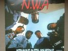 NWA  STRAIGHT OUTTA COMPTON VINYL LP RUTHLESS/PRIORITY RECORDS HIP-HOP