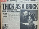 Jethro Tull:Thick as a brick Lp im Zeitungscover Progressiv