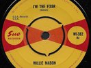 WILLIE MABON - I'M THE FIXER (Sue) - Rare 60's UK Blues / R&B 45 rpm - MINT