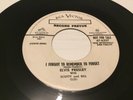Elvis Presley 45rpm US Record Prevue ( Mystery Train / I Forgot To Remember To F
