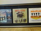 3 Beatles Records LP Still Sealed Framed Certified Help  '65 Something New