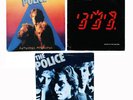 3 THE POLICE RECORDS: ZENYATTA MONDATTA, GHOST IN THE MACHINE,REGGATTA DE  BLANC