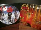 Lot: 2 SLAYER LPs - Hell Awaits / Live Undead (picture disc) - New SEALED vinyl