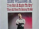 HANK WILLIAMS JR I'VE GOT A RIGHT TO CRY SEALED LP 1971 MGM SE-4774 ENDING SOON