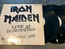 Iron Maiden: ‘Live At Donington’ BRAZIL 1993 3 x 12” LP Album Vinyl Record Set