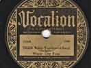 WASHBOARD BAND -- Windy City Four : Tiger Rag / Oh Monah - Vocalion 1738 - 78 E