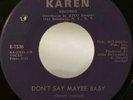 Northern Soul 45 The Capitols Don't Say Maybe Baby on Karen HEAR