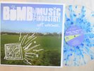 SKA PUNK LP - BOMB THE MUSIC INDUSTRY  - GET WARMER Clear Blue Splatter M-