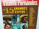 VICENTE FERNANDEZ - Los 15 Grandes Exitos -LP Vinyl Record * Mexico