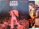 NEIL YOUNG & CRAZY HORSE 2LP - LIVE RUST, OIS, NO BARCODE, MINT-