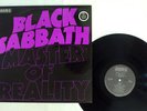 BLACK SABBATH MASTER OF REALITY NEMS NEL 6004 UK VINYL LP
