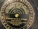 Mont Ward 7856 Dixon Brothers  CALL ME PAL OF MINE  EE- 1937 Country 78 rpm