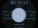Northern Soul 45 CHIFFONS Never Never WILDCAT HEAR