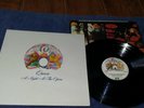 QUEEN  a night at the opera 1975-UK EARLY PRESS -( A3;B4 -EMBOSSED SLEEVE)- EX++