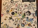 Led Zeppelin - III RARER MONARCH White Label Promo Titles Hype Sticker LP