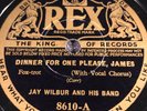 JAY WILBUR—DINNER FOR ONE PLEASE JAMES/LITTLE TOYS IN THE CORNER [78] 8610 (VG