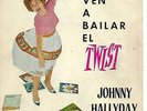 JOHNNY HALLYDAY EP Espagne 1962 Viens danser le twist +3