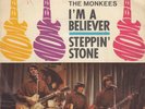 THE MONKEES I'M A BELIEVER / STEPPIN' STONE RECORD ITALY 7