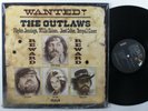 WAYLON JENNINGS Wanted  The Outlaws RCA LP VG++/VG+ SHRINK **