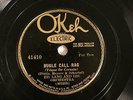 JAZZ ED LANG ORCH Bugle Call Rag/JACK PETTIS BENNY GOODMAN Bag O' BluOKEH 41410