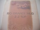 ZZ Top Rio Grande Mud vinyl 1972 release Warner Brothers