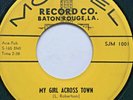 45 RPM LESTER ROBERTSON MY GIRL ACROSS TOWN/TAKE IT HOME TO GRANDMA MONTEL SOUL