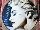 MADONNA VINYL TRUE BLUE NAME & TITLE PICTURE DISC 1ST PRESS RECORD PROMO ALBUM