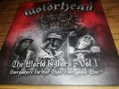 MOTORHEAD LP x 2 - THE WORLD IS OURS VOL 1 - VINYL  - G/ F - 2011 - STUNNING EX