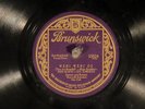 78 RPM -- Jos. Kamakau & Nani Alapai, Brunswick 55024, E Steel Guitar - Hawaiian