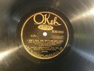 LOUIS ARMSTRONG on OKEH 78 RPM 41204 I CAN'T GIVE YOU ANYTHING BUT LOVE / NO ONE